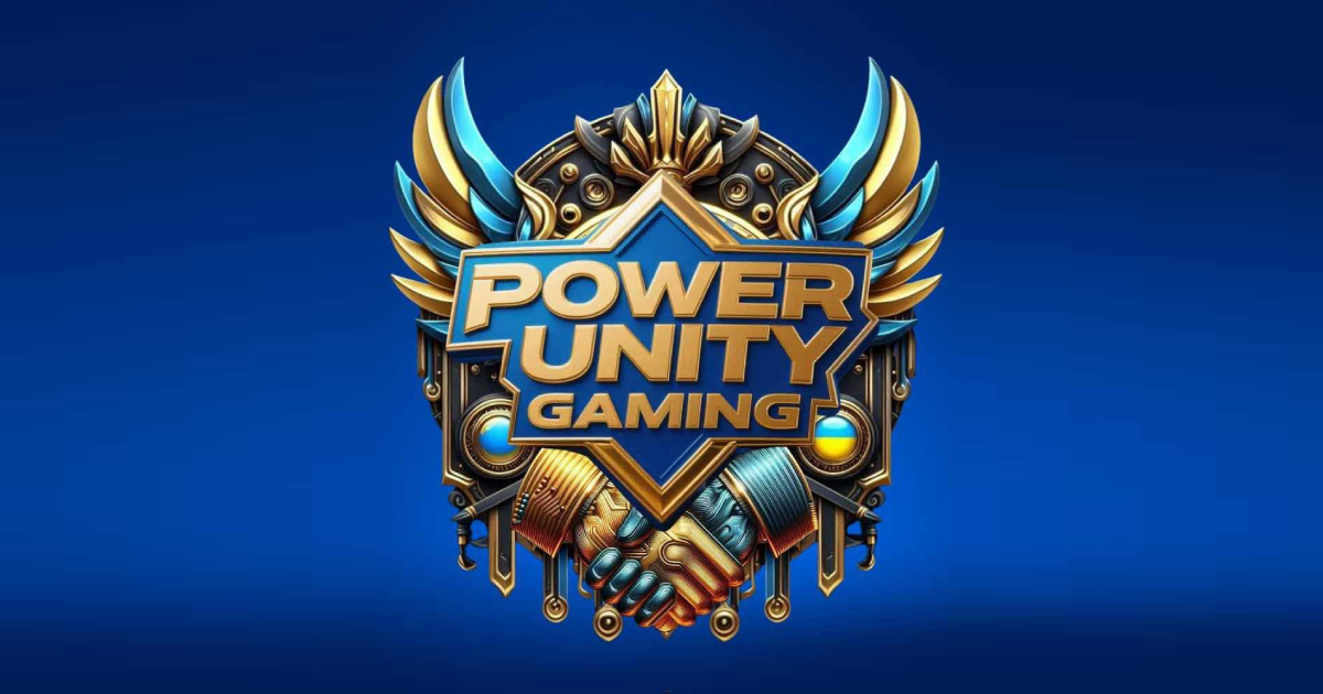 Main banner of Power Unity Gaming showing players enjoying the GCash entertainment platform